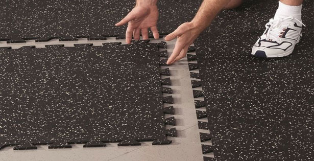 Shock Absorbent Interlocking Rubber Mat RR Tiles